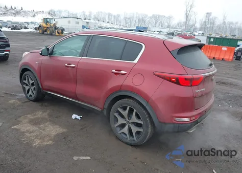 2017 Kia Sportage Sx Turbo z USA, uszkodzony, nr VIN KNDPRCA63H7184359